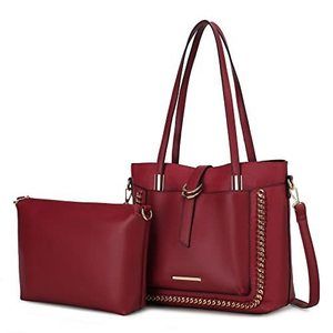 Chic Pearl Chain Strapfaux Fur Evening Handbags Fuzzy Satchel Style Bag Fashio